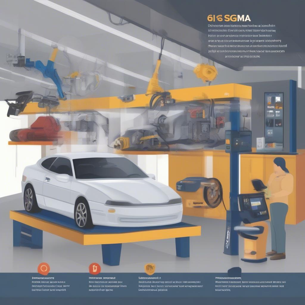 Áp dụng 6Sigma trong xưởng gara