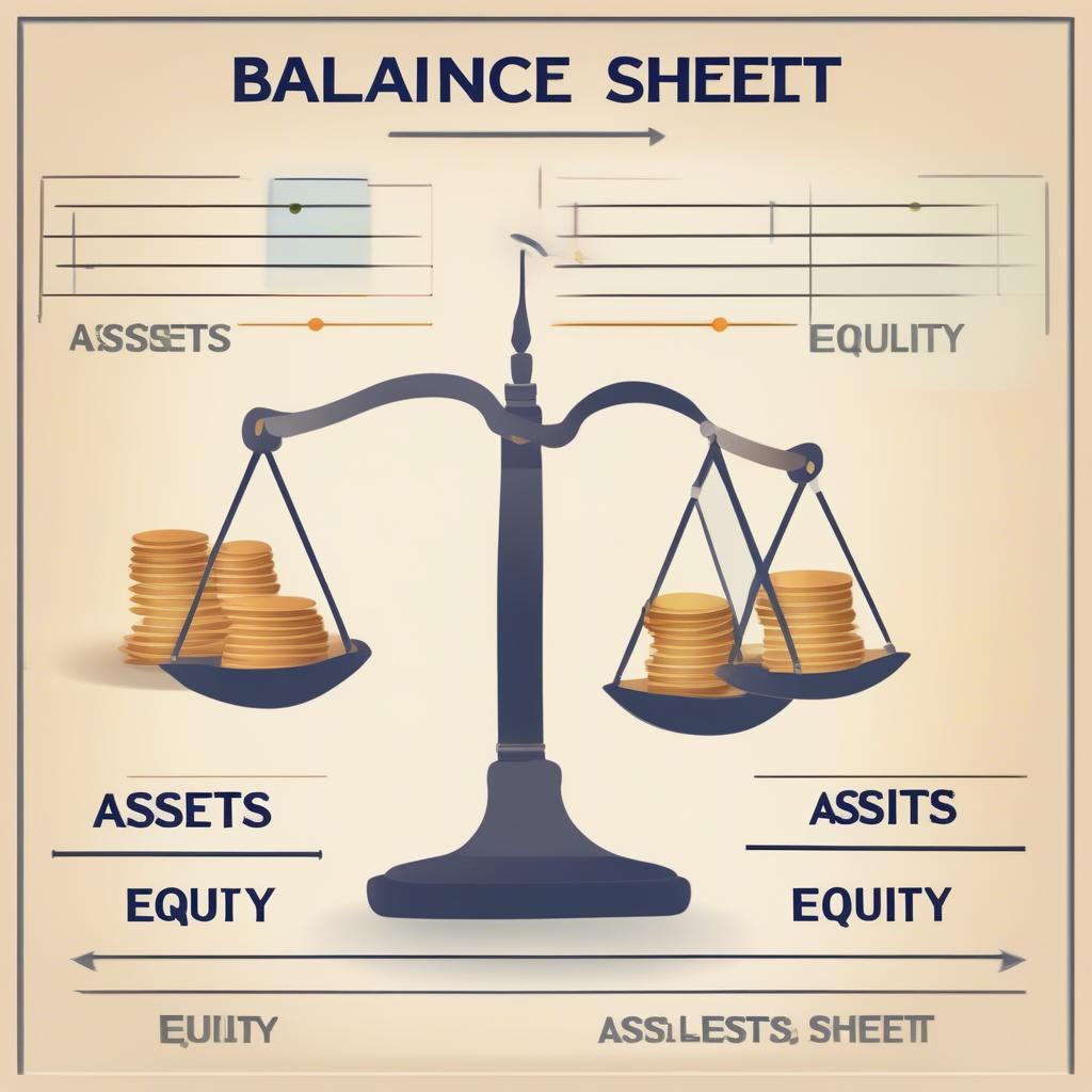 Bảng Cân Đối Tài Chính Doanh Nghiệp Minh Họa