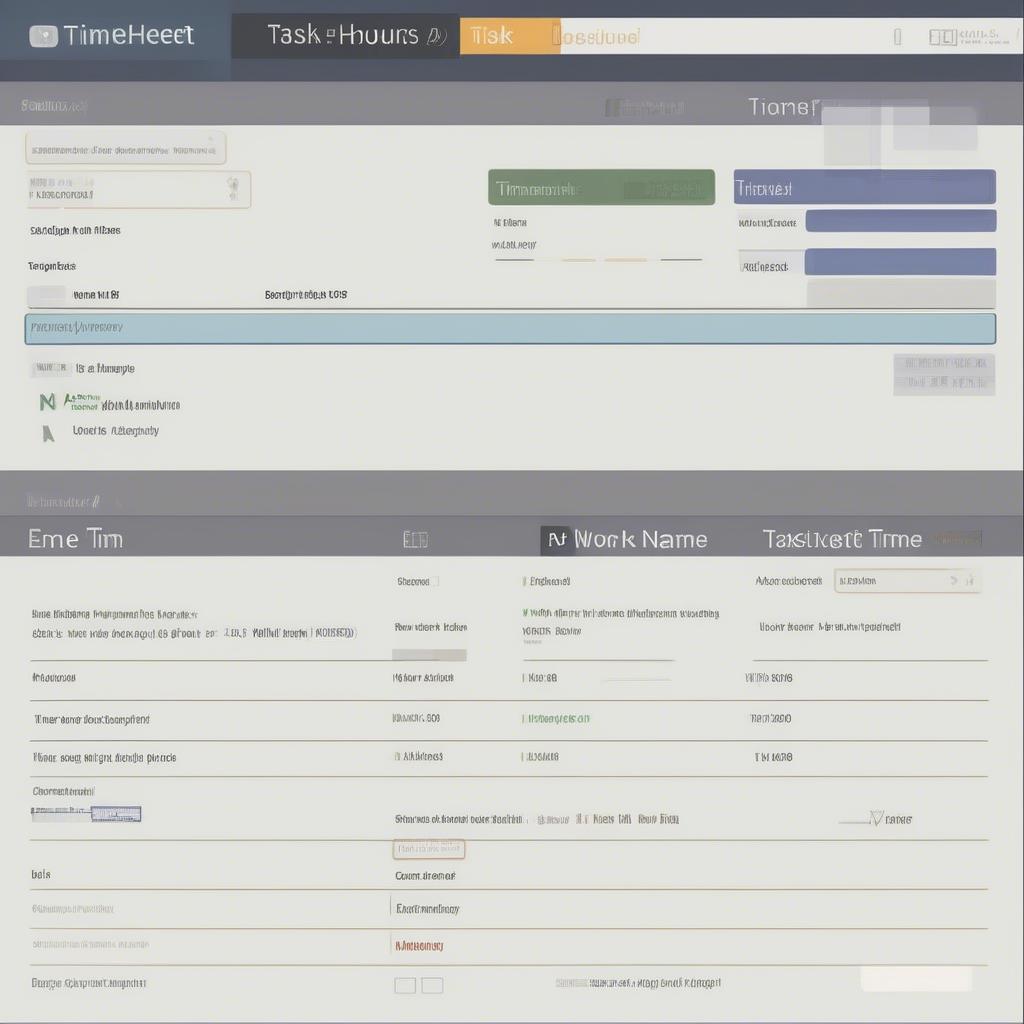 Timesheet Example