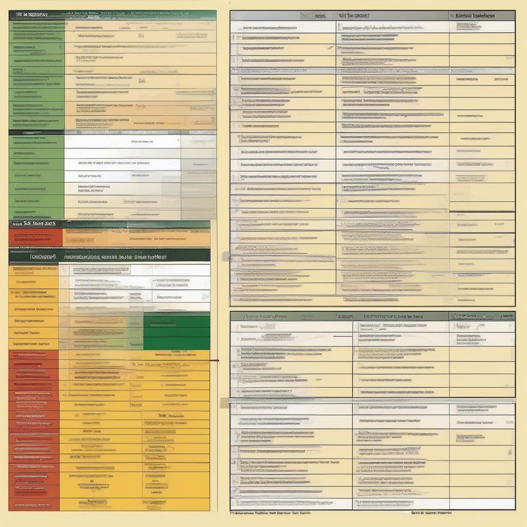 Work Progress Chart for Auto Repair Shop