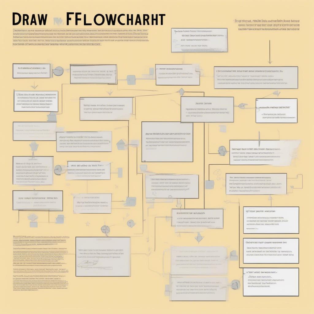 Các Bước Vẽ Flowchart Hiệu Quả