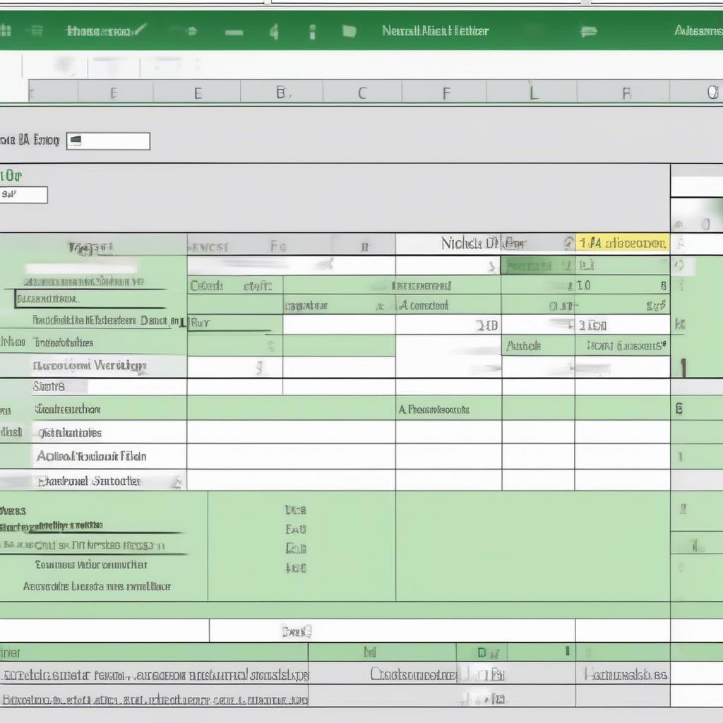 Các trường dữ liệu quan trọng trong quản lý khách hàng bằng excel