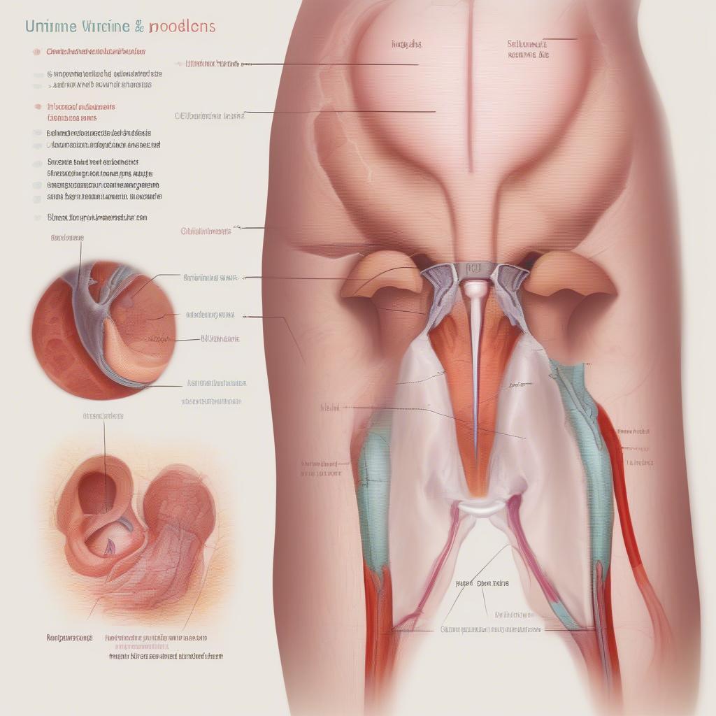 Các vấn đề liên quan đến vị trí tử cung