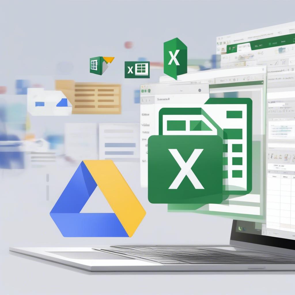 Chia sẻ file Excel trên Google Drive