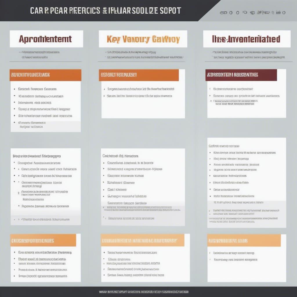 So sánh các phần mềm quản lý gara ô tô