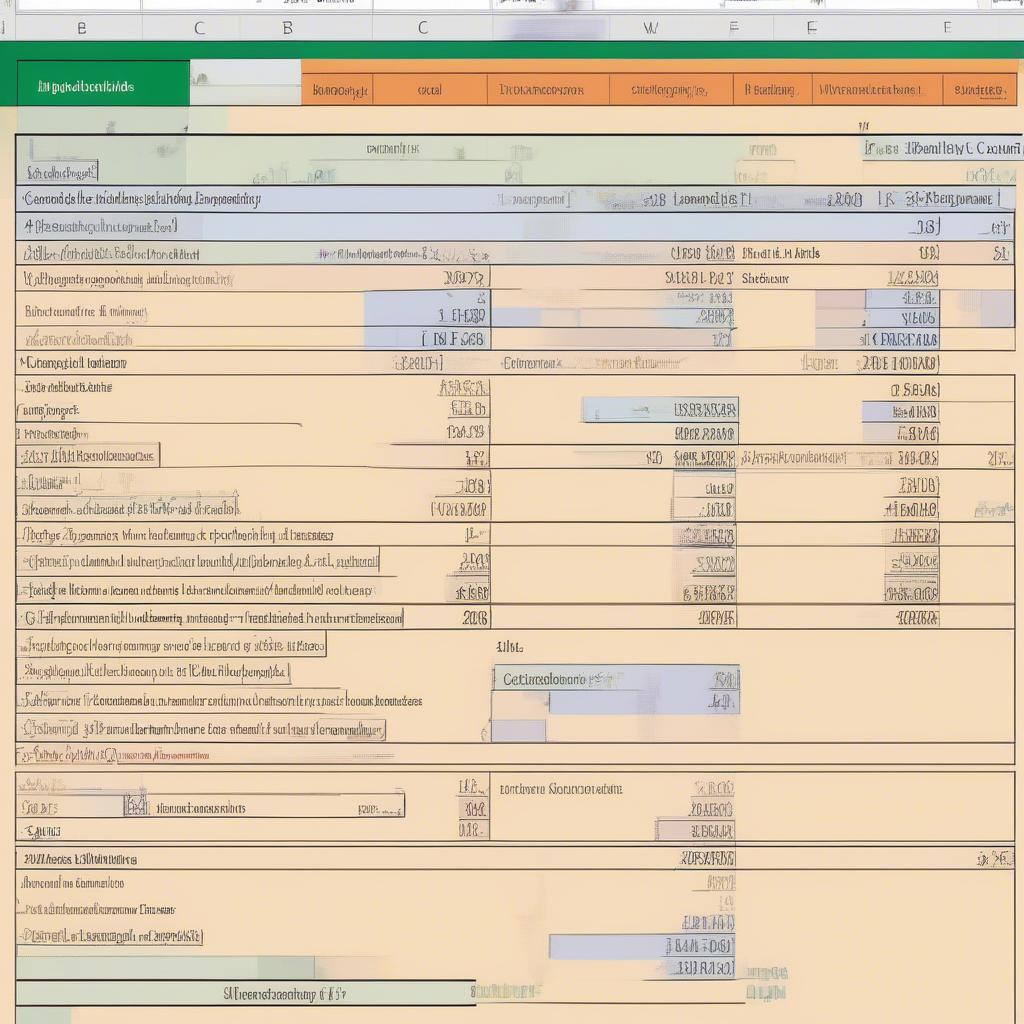 Ví dụ Công Thức Kế Toán Cơ Bản Trên Excel