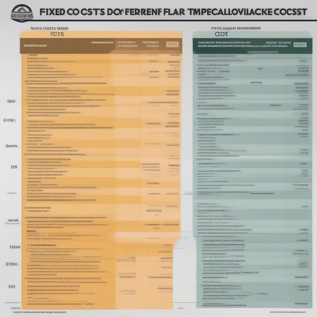 Công thức tính định phí