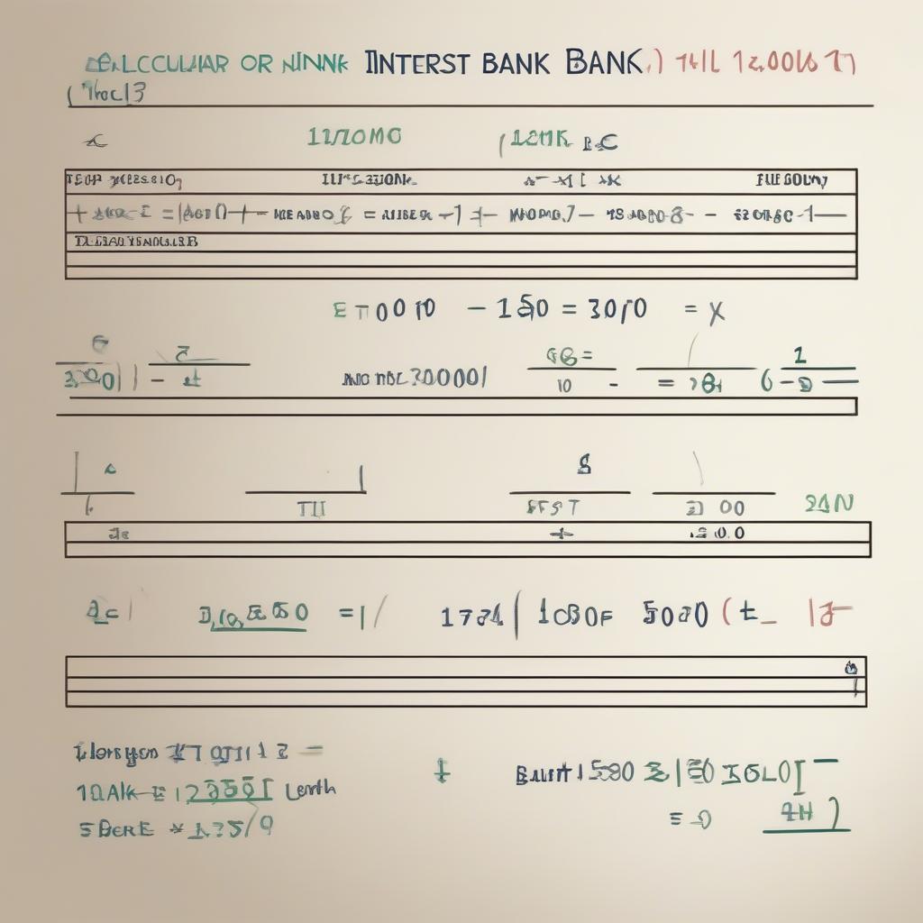 Công Thức Tính Lãi Ngân Hàng