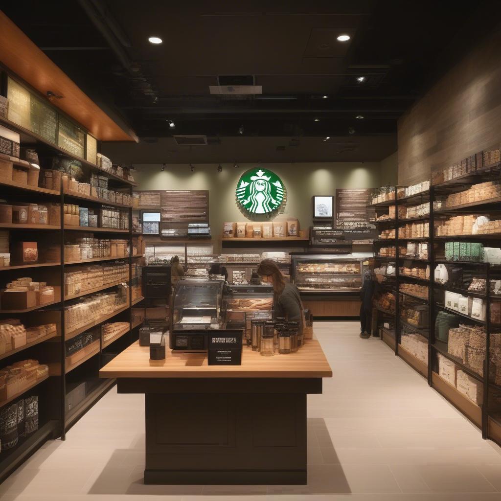 Cửa Hàng Starbucks Chính Hãng