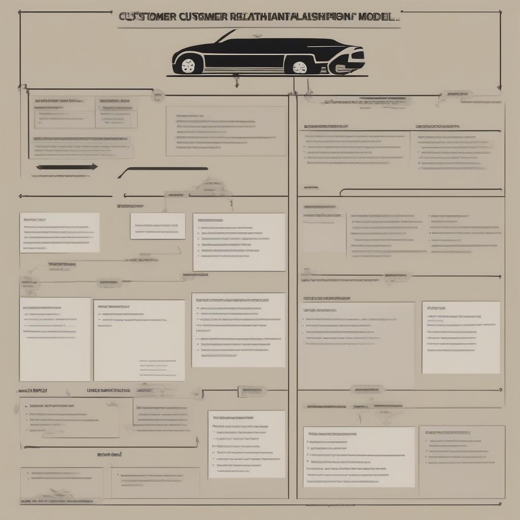 Customer Relationship Model Canvas cho Gara Ô Tô