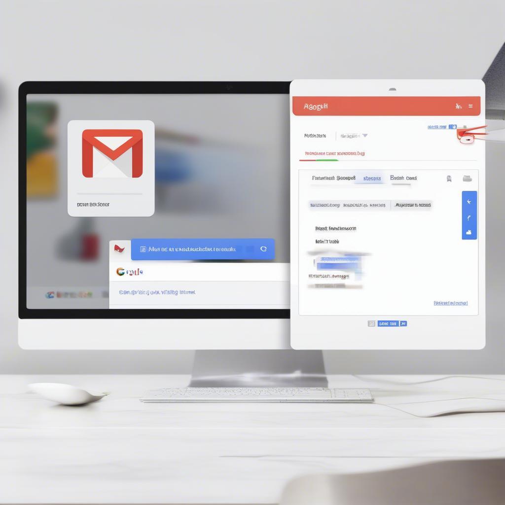 Đăng nhập Gmail trên máy tính