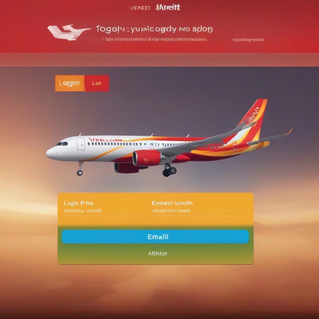 Đăng nhập Vietjet Air trên ứng dụng di động