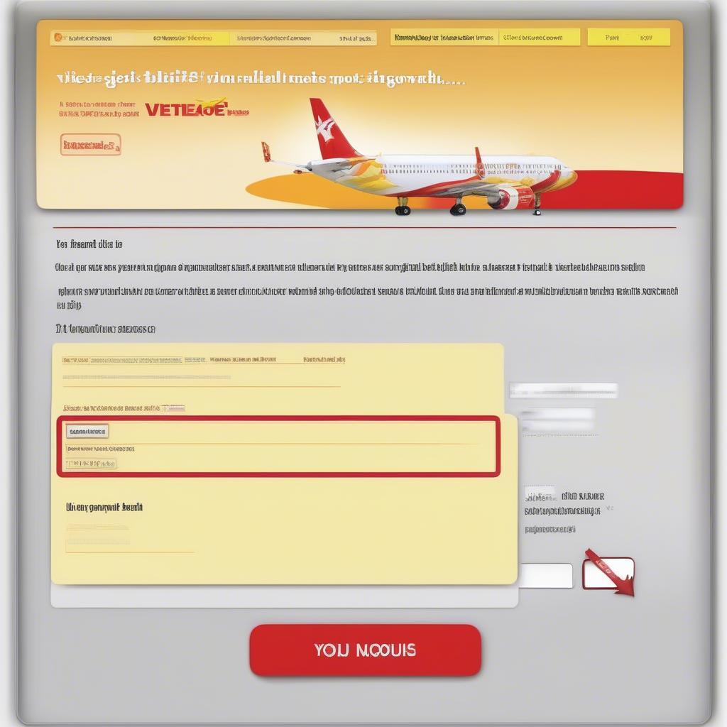 Đăng nhập Vietjet Air trên website