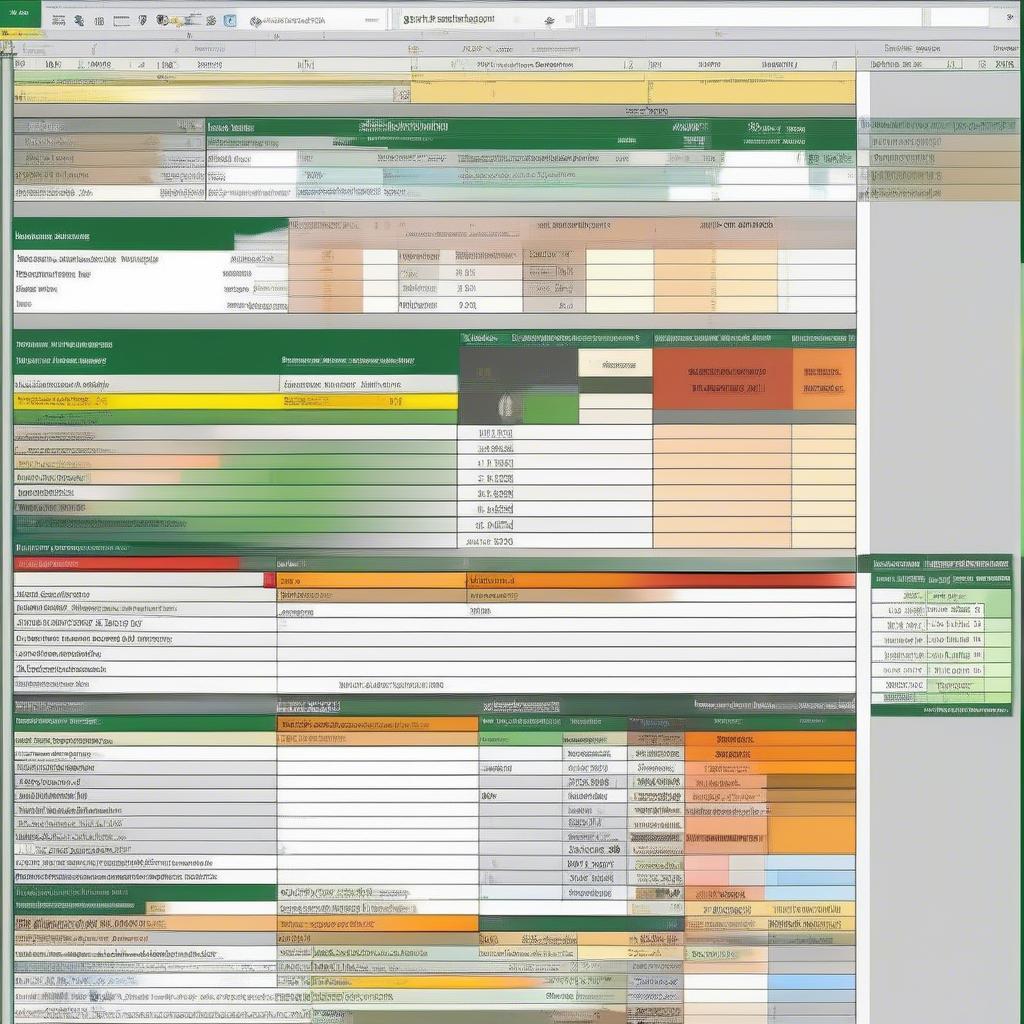 Định dạng file Excel quản lý công cụ