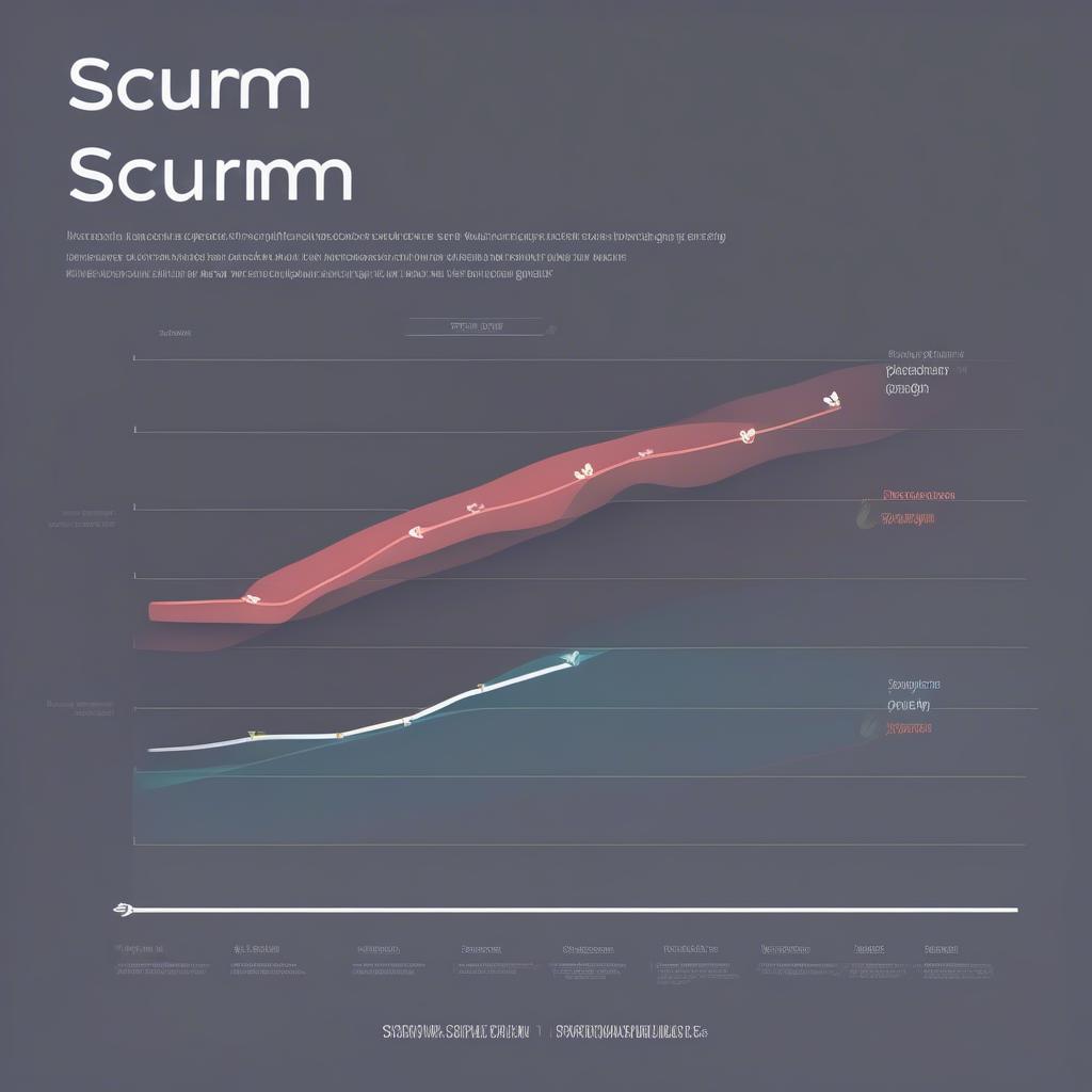 Hình ảnh minh họa việc đo lường hiệu suất nhóm Scrum.