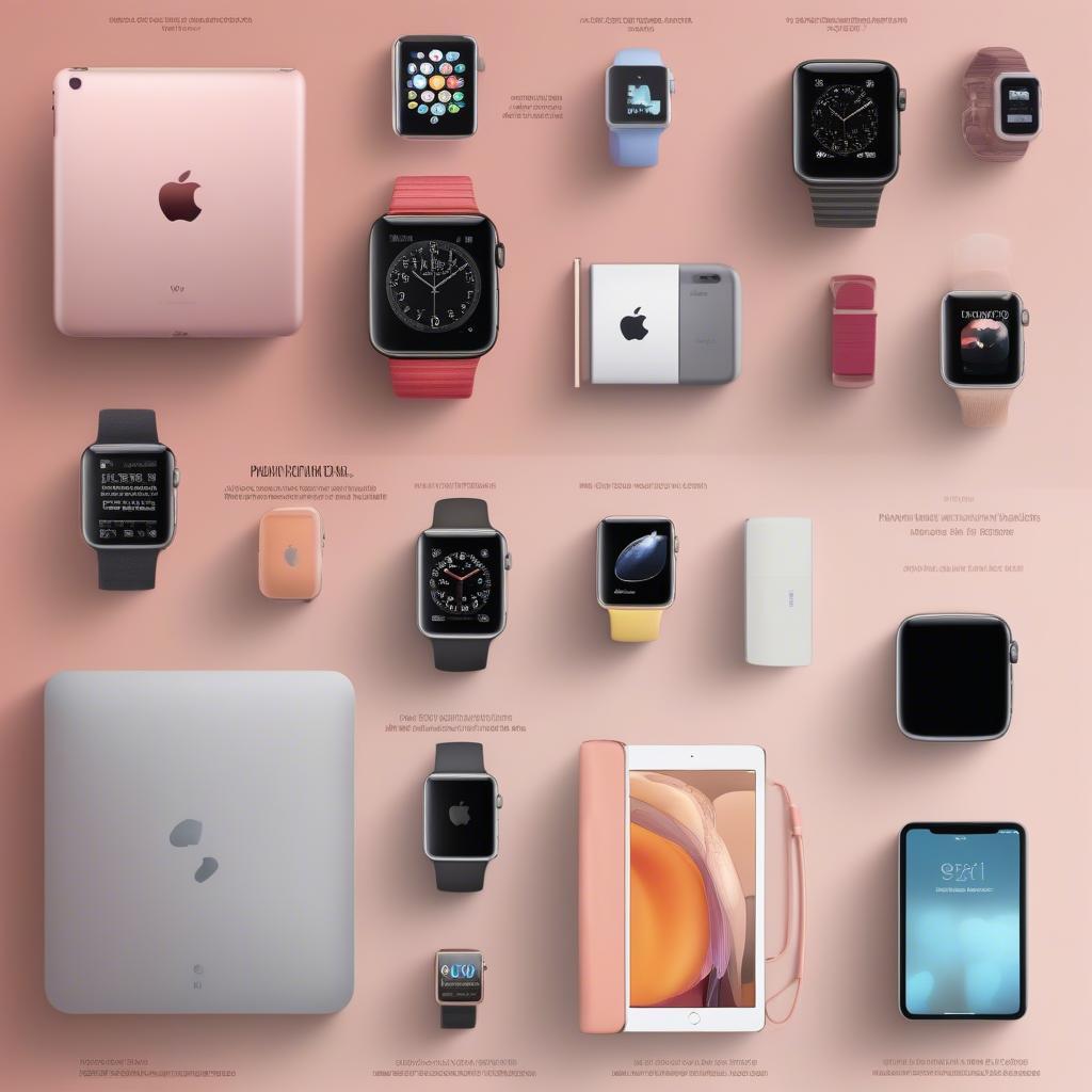 Apple liên tục đổi mới sản phẩm, từ iPhone, iPad đến Apple Watch.