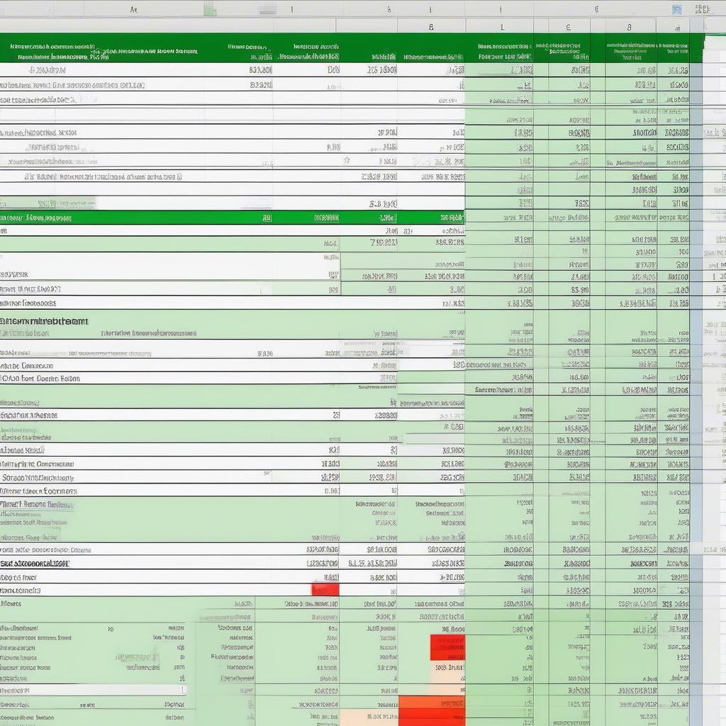 Mẫu File Excel Báo Cáo Lãi Lỗ