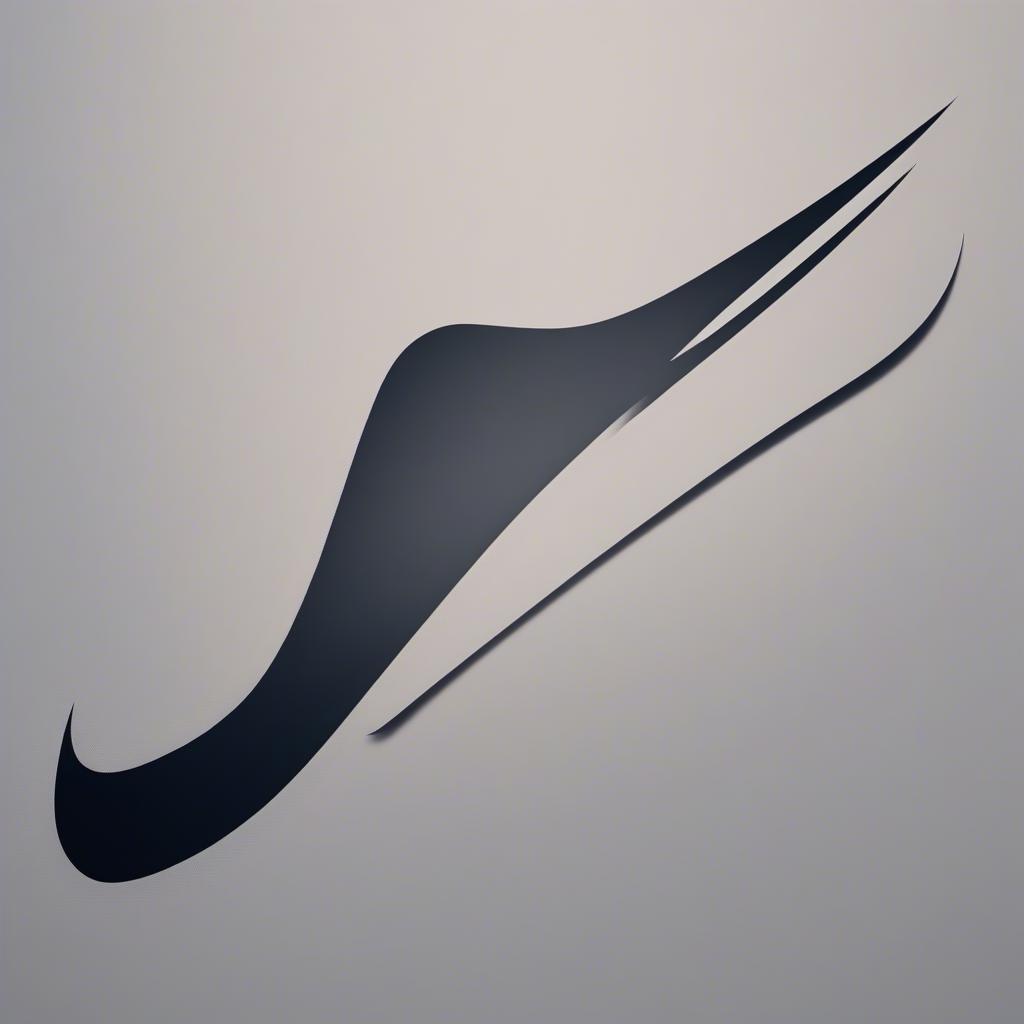 Giá trị thương hiệu Nike thể hiện qua biểu tượng swoosh