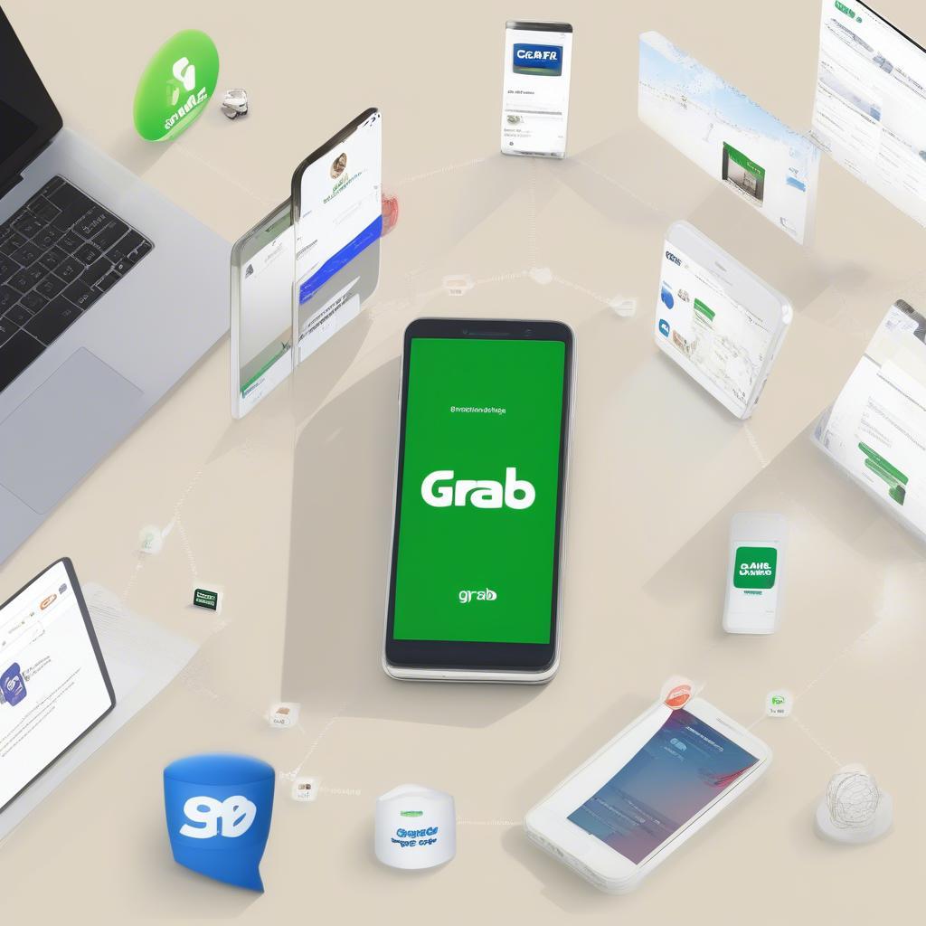 Kênh phân phối của Grab