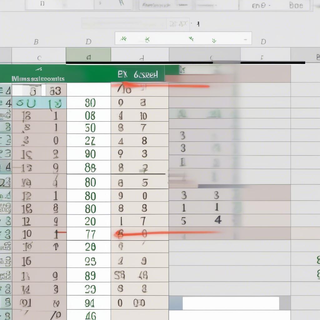 Ký hiệu cộng trừ trong Excel