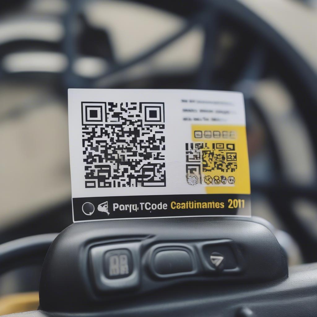 Mã QR quản lý phụ tùng gara ô tô