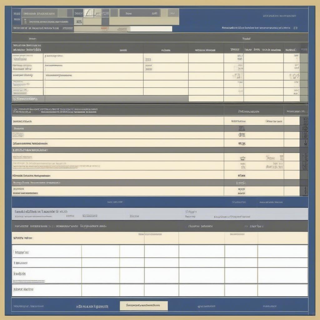 Mẫu Báo Giá Tiếng Anh Excel Chuyên Nghiệp