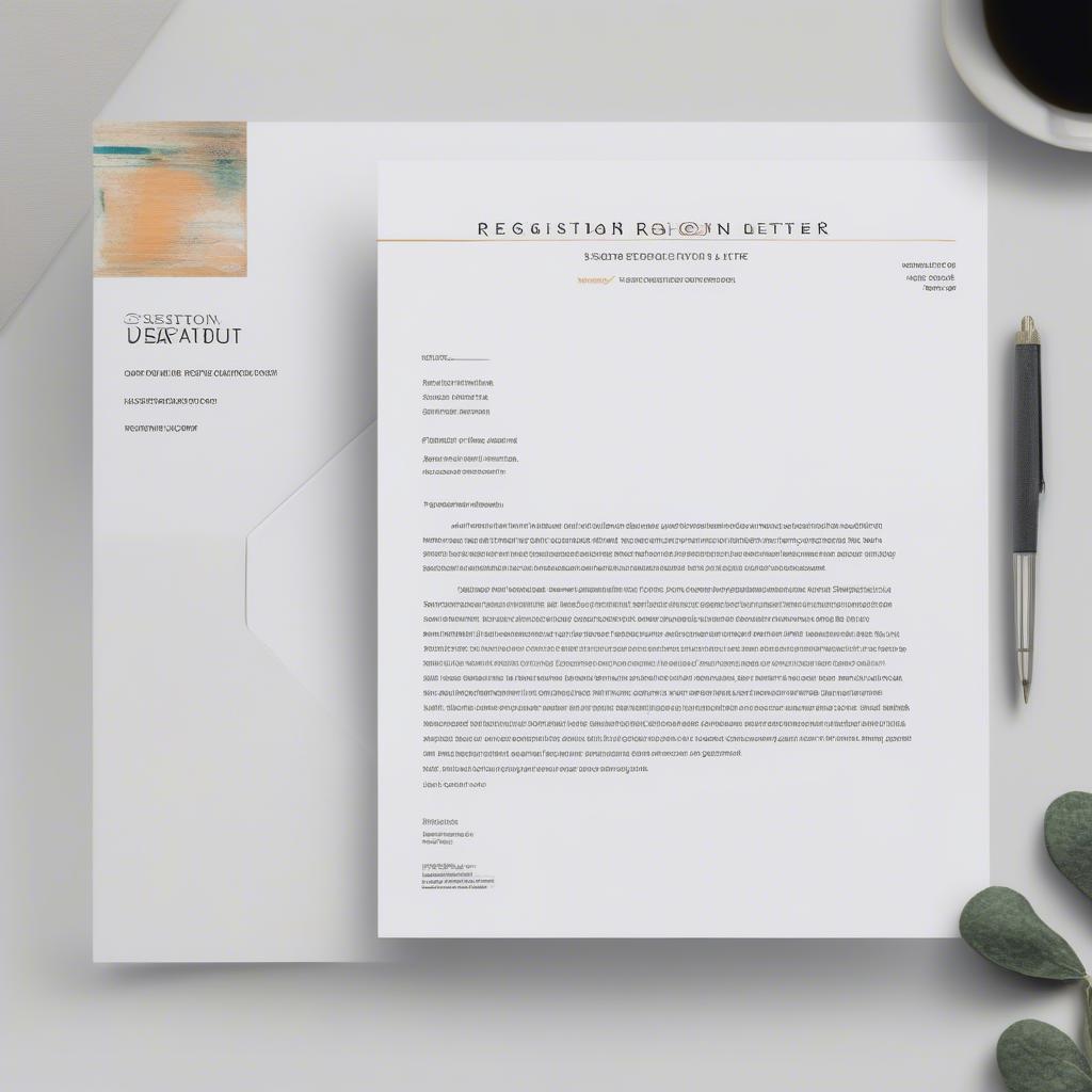 Professional resignation letter template