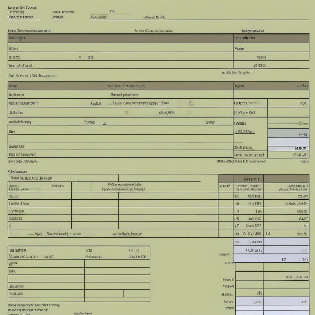 Mẫu Phiếu Lương Đơn Giản Excel