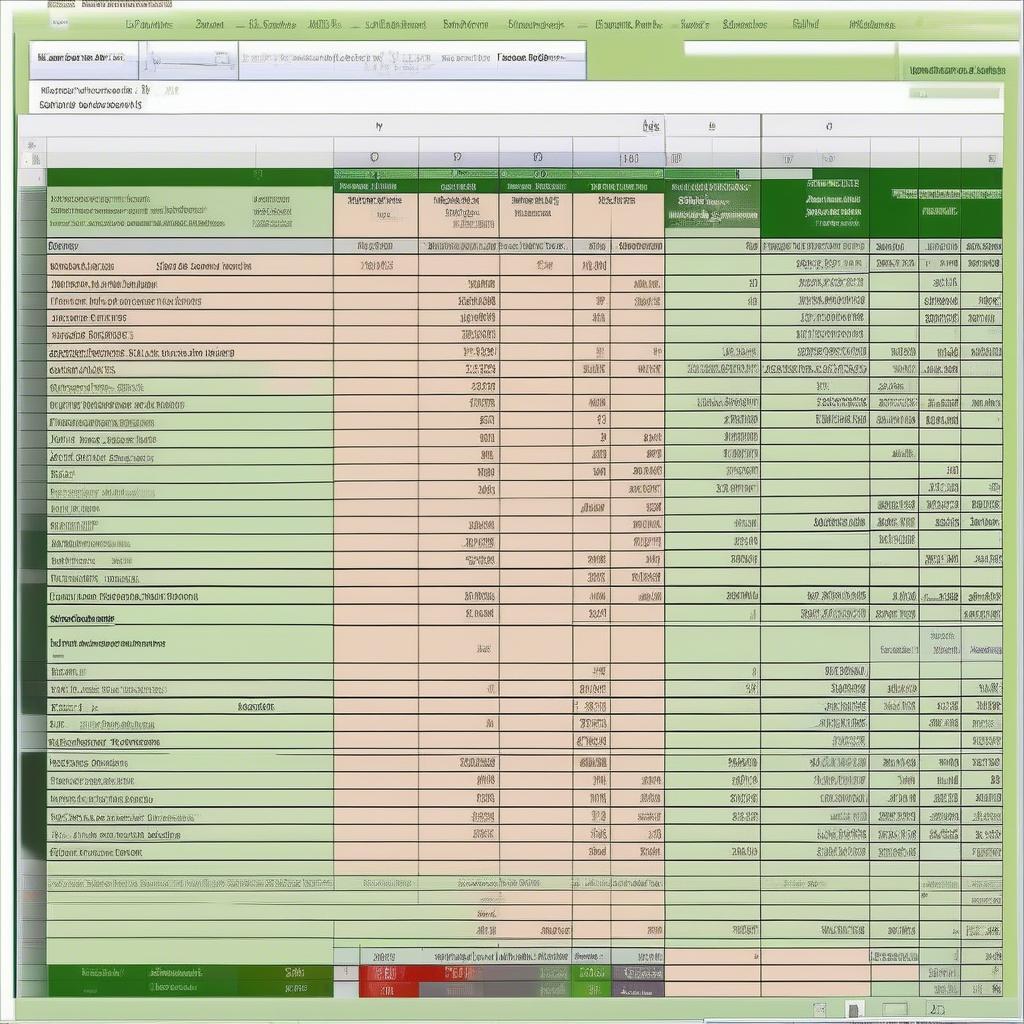 Mẫu Phiếu Lương Excel Đơn Giản