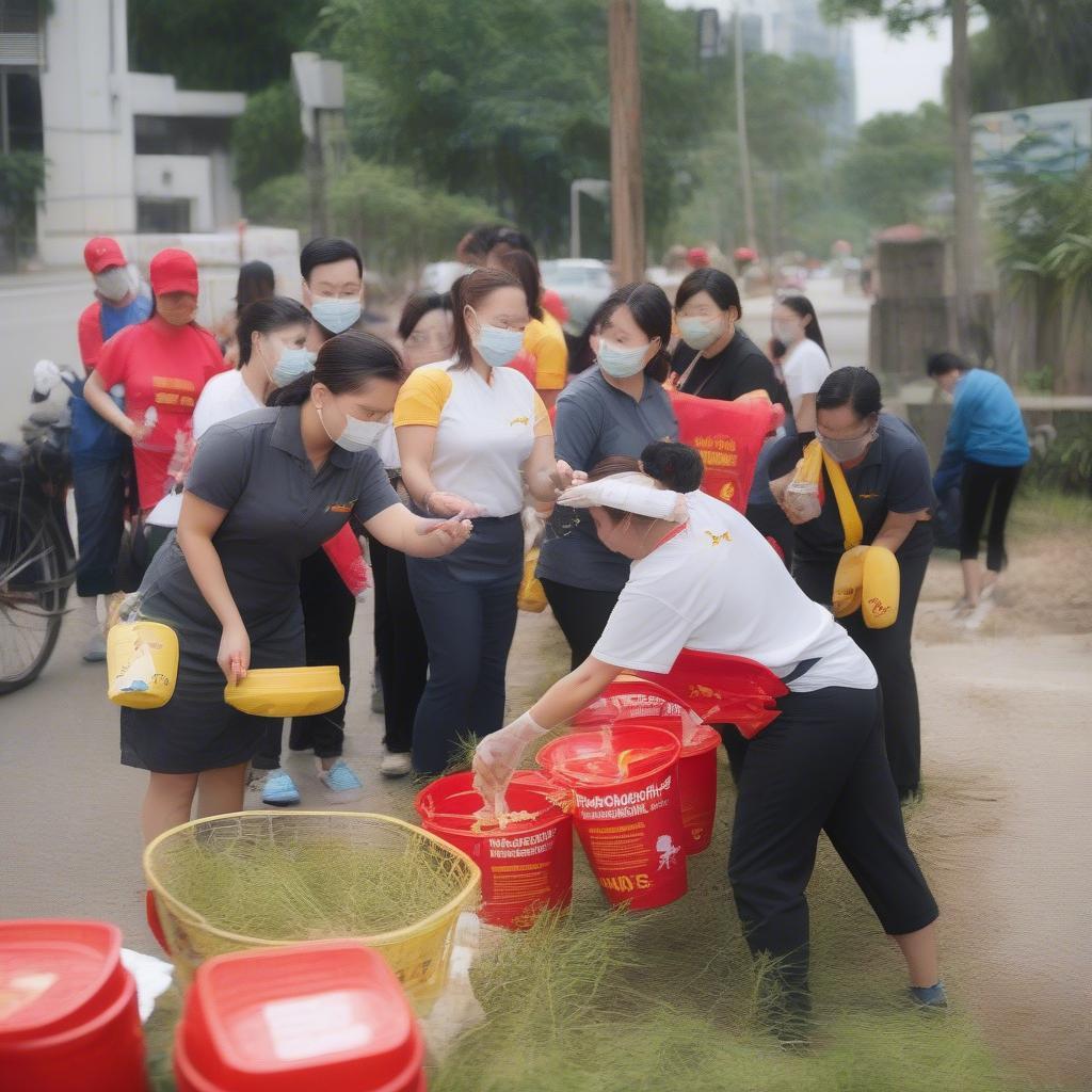 McDonald's VN tham gia hoạt động cộng đồng