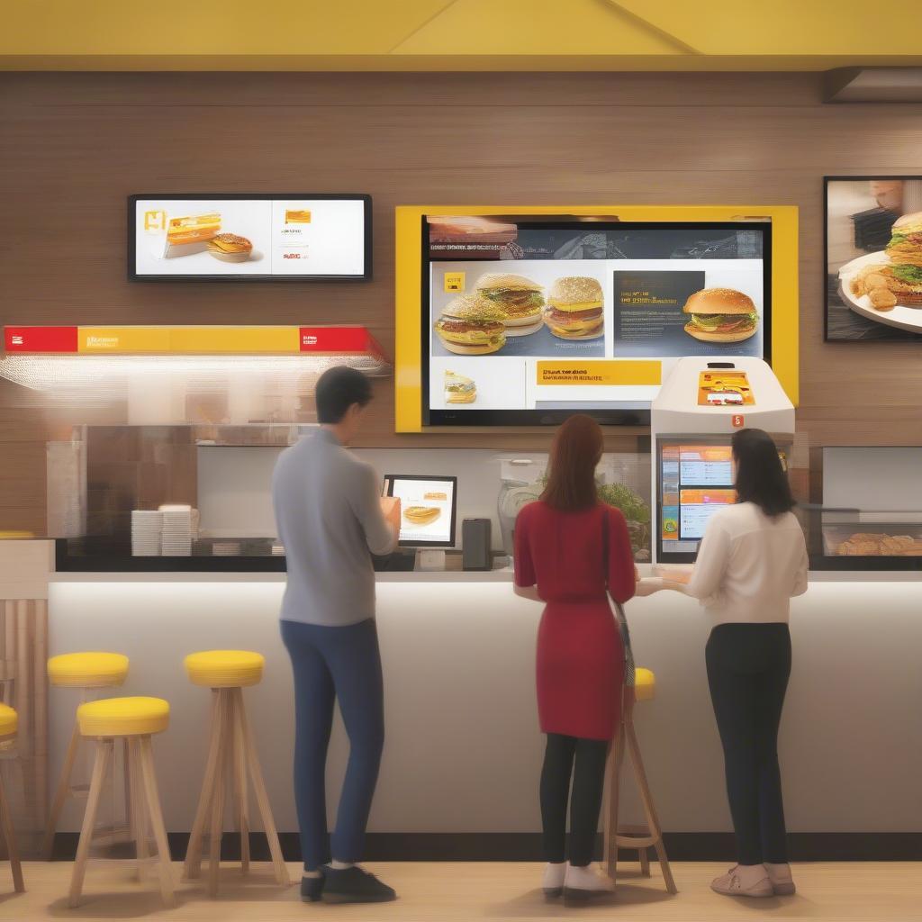 McDonald's VN sử dụng công nghệ hiện đại