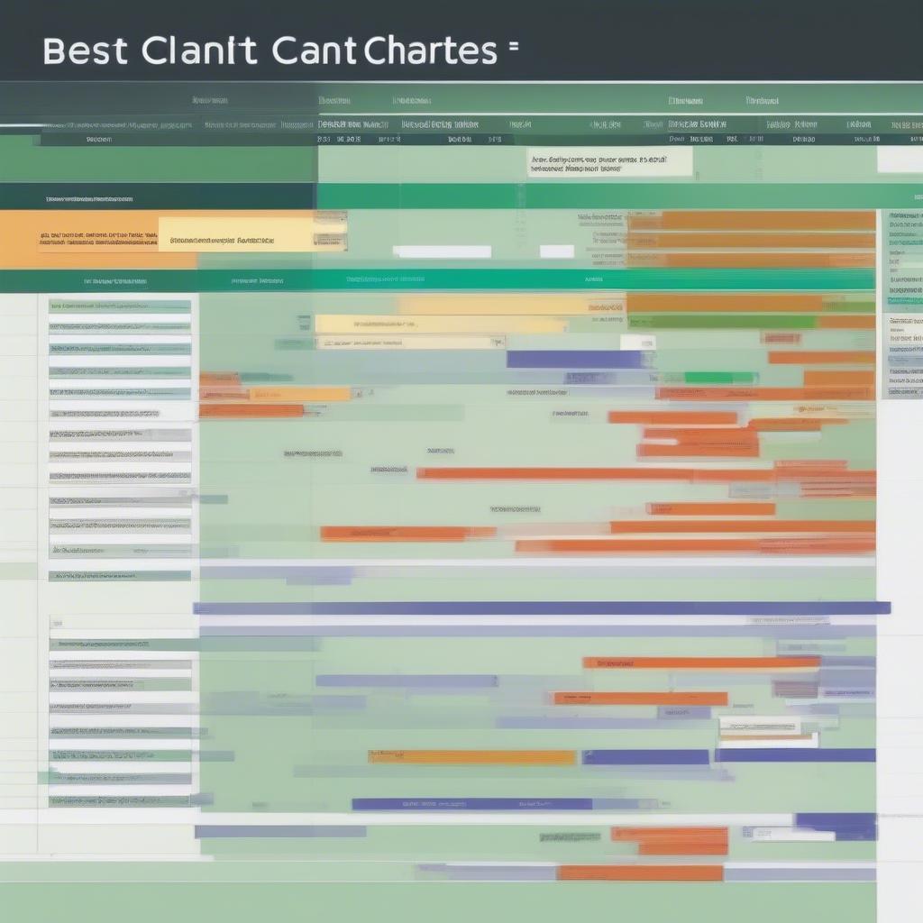 Mẹo sử dụng Gantt Chart Excel hiệu quả