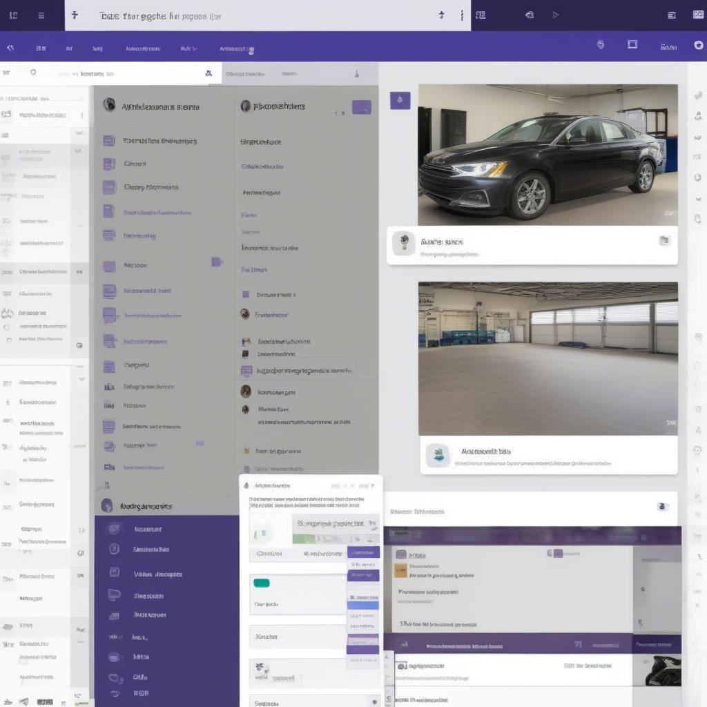 Microsoft Teams App quản lý gara ô tô hiệu quả