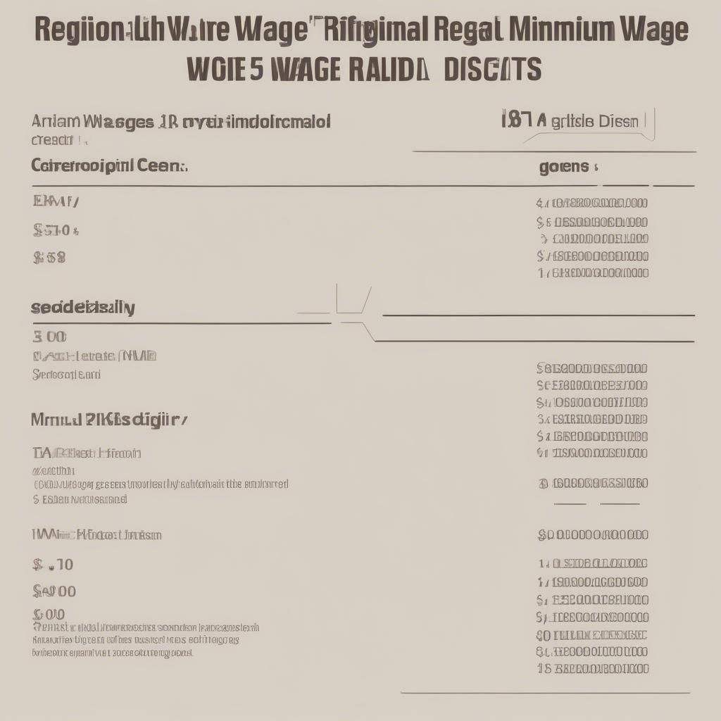 Mức lương tối thiểu vùng mới nhất được cập nhật theo nghị định tiền lương mới nhất