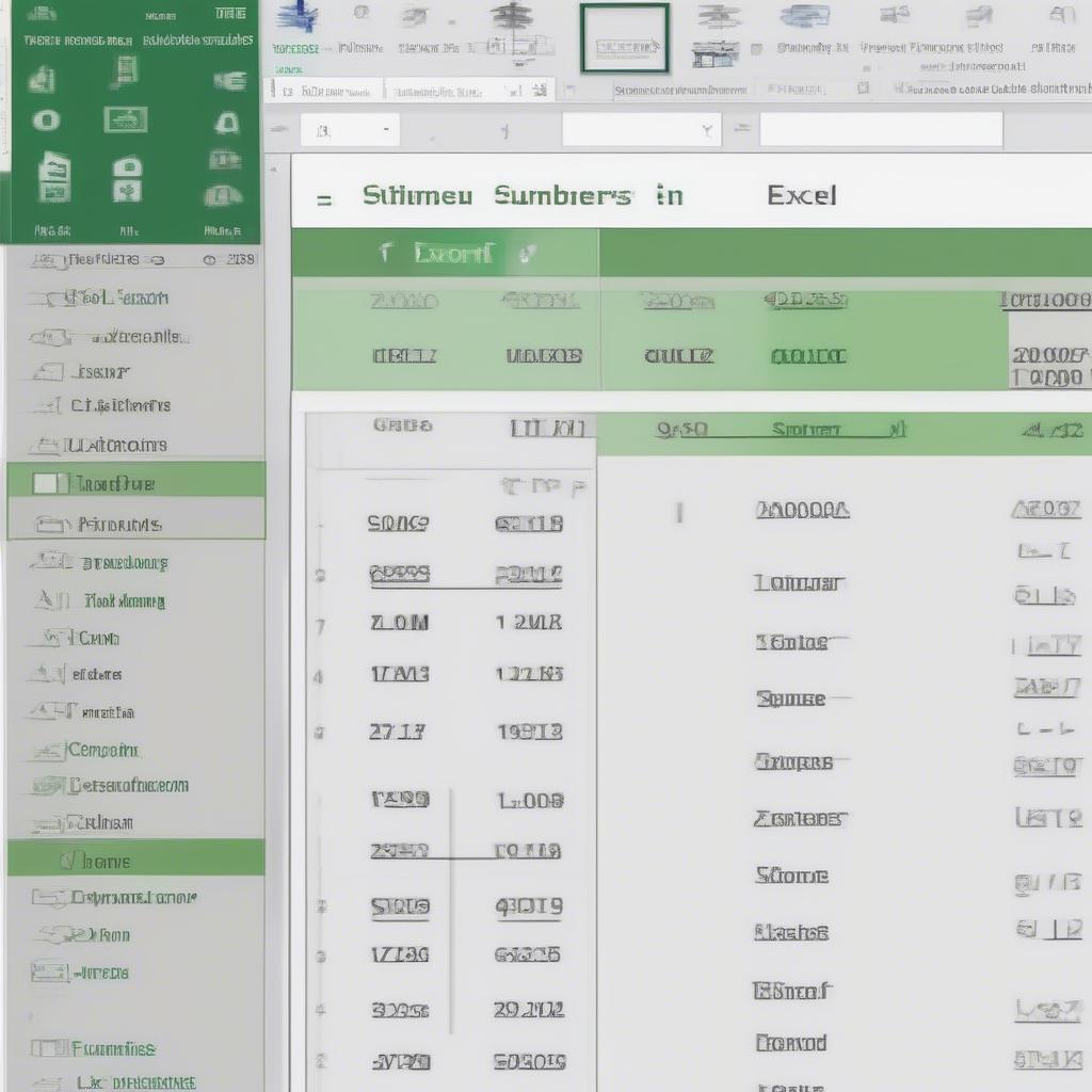 Định dạng số điện thoại trong Excel