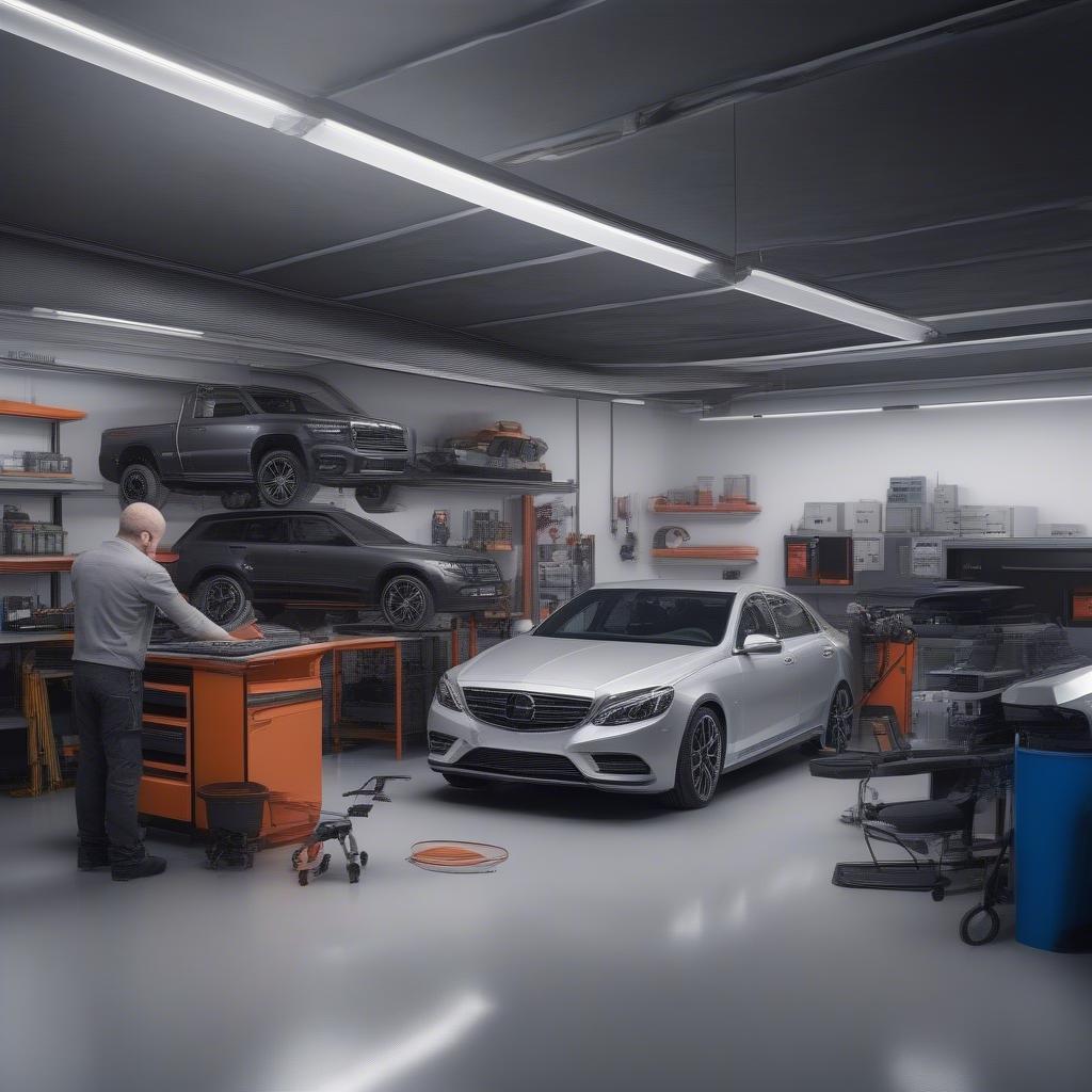 Modern Car Garage Management