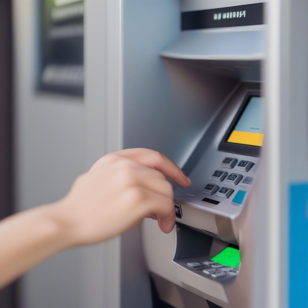 Sử dụng ATM Vib an toàn