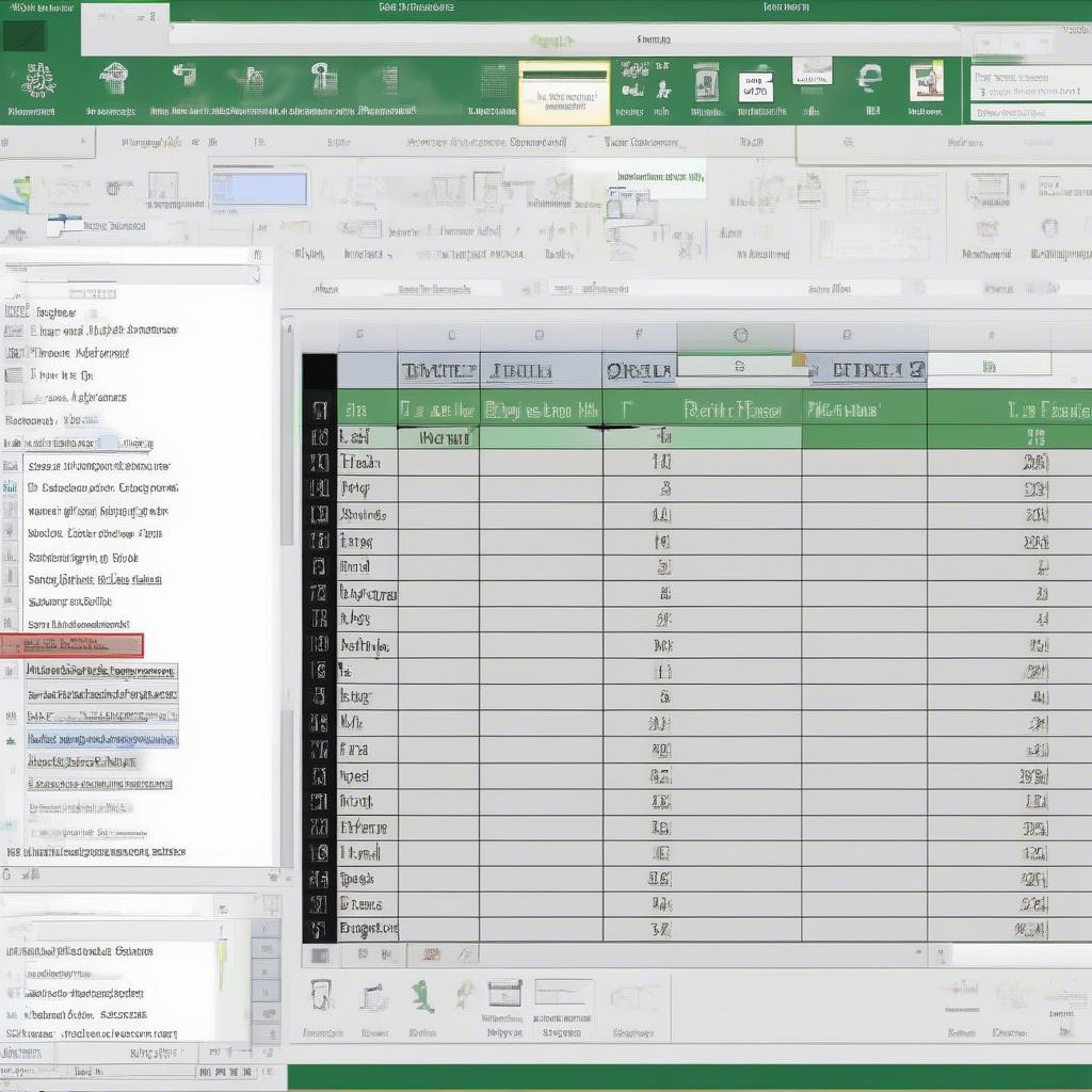 Sử dụng tính năng Sort trong Excel