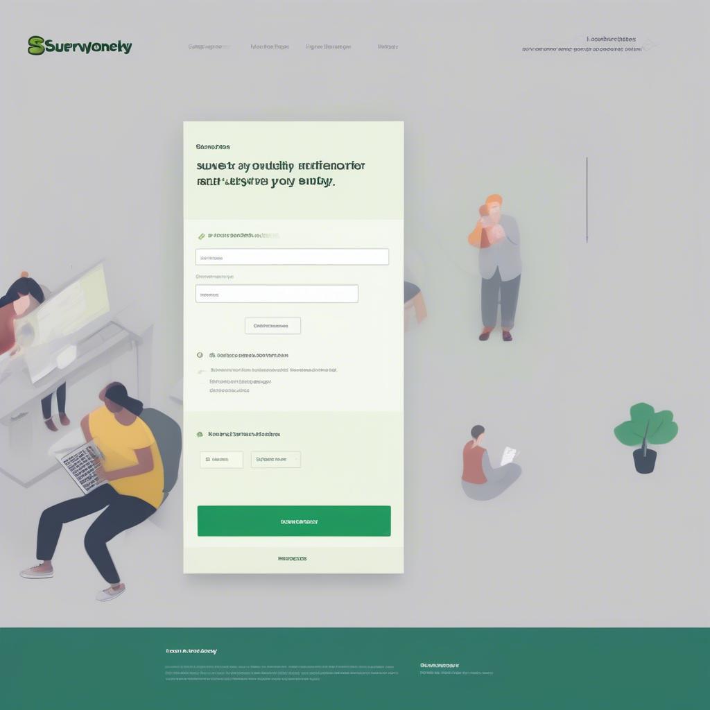 Giao diện SurveyMonkey