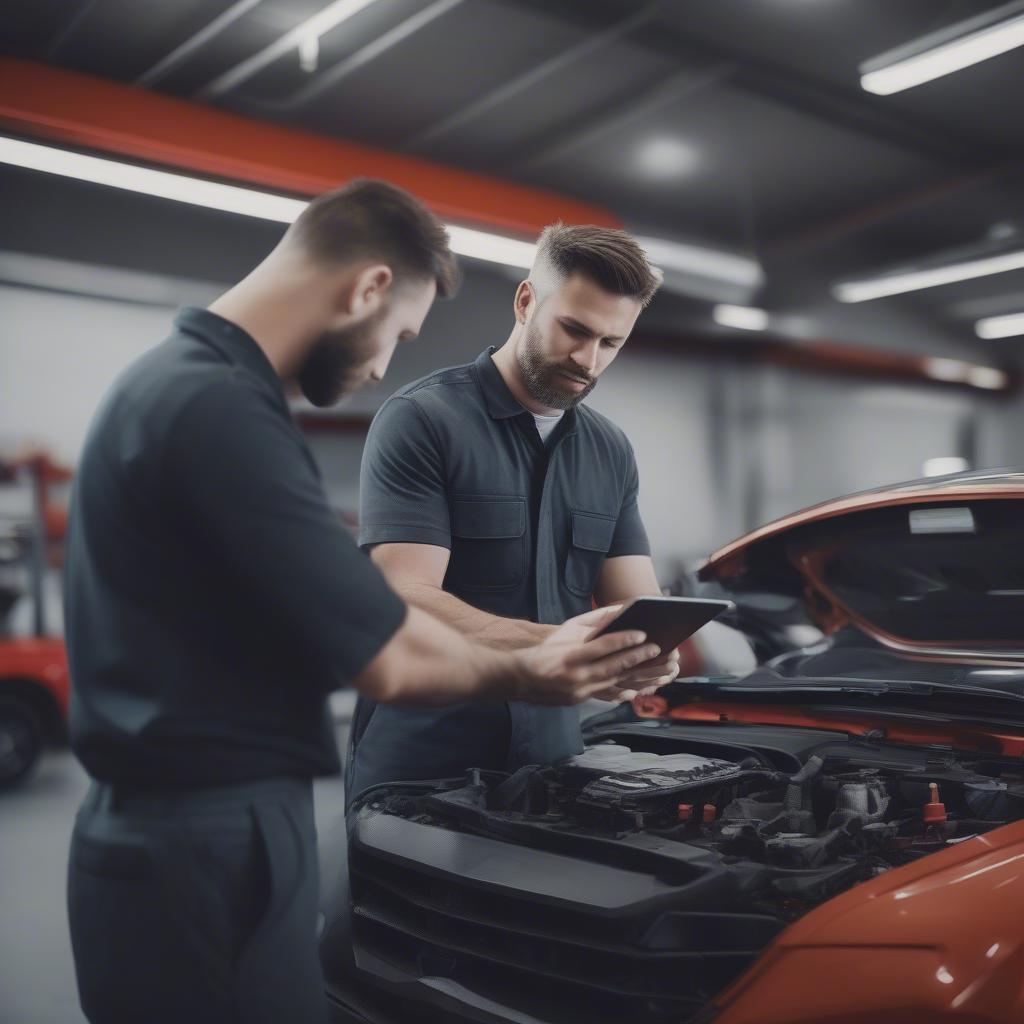 Modern Garage Management with Technology