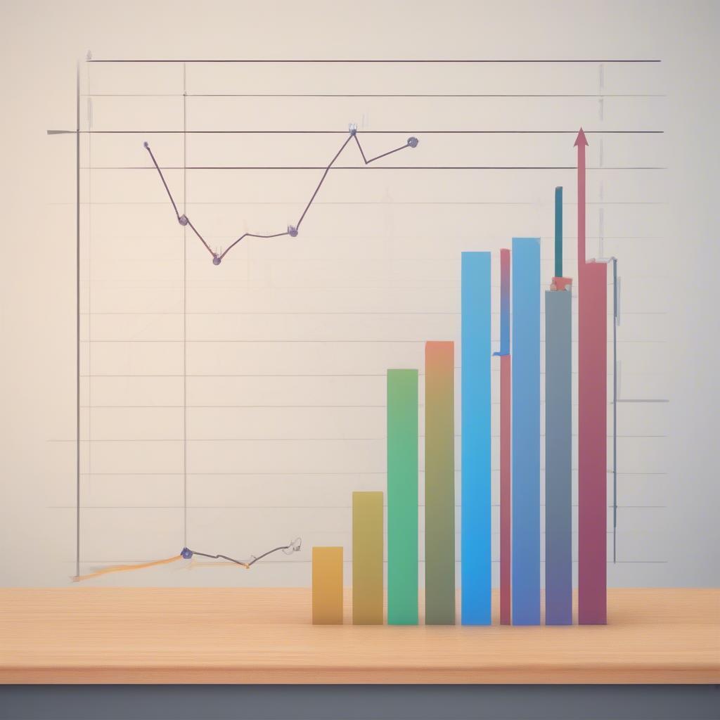 Importance of Business Accounting: Visual representation of financial growth and stability.