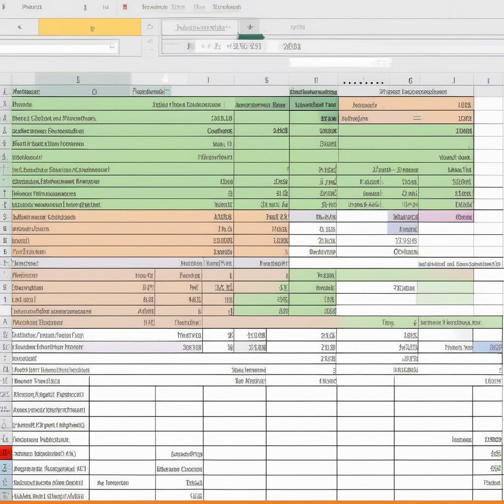 Cách tạo bảng kê tiền Excel cơ bản