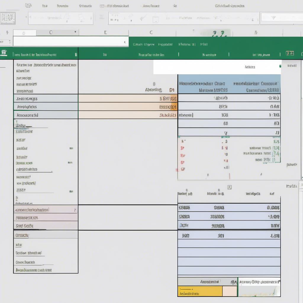 Tạo bảng thống kê đơn giản trong Excel