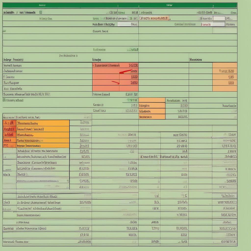 Tạo bảng tính đơn giản trong Excel