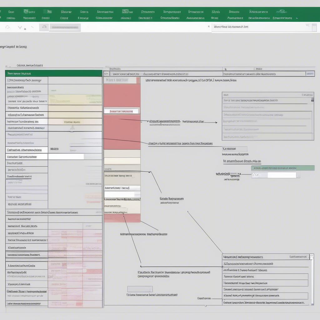 Tạo file Excel theo dõi hợp đồng