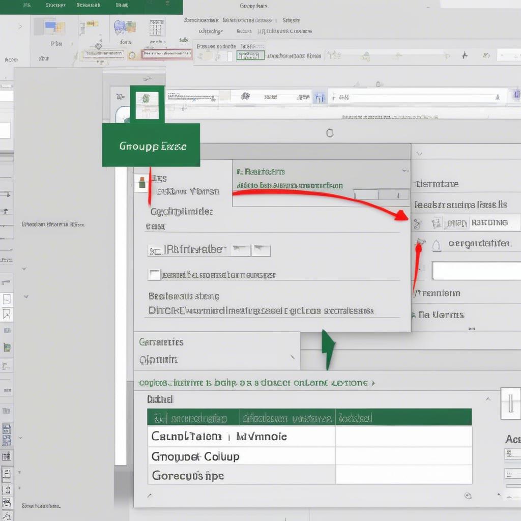 Hướng dẫn tạo group cơ bản trong Excel