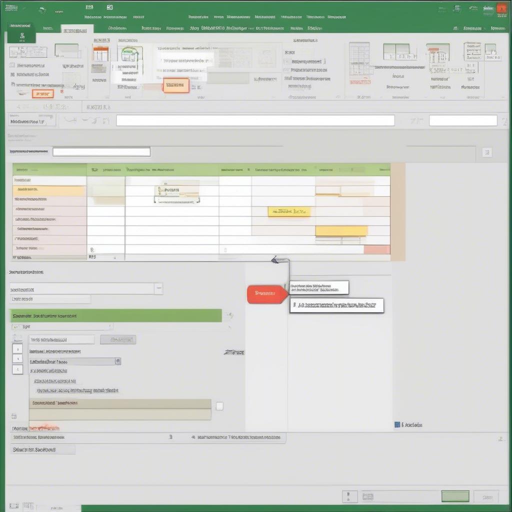 Tạo mẫu bảng chấm công trong Excel