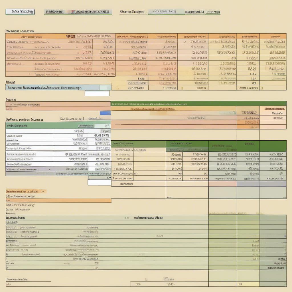 Tạo Mẫu Bảng Chi Tiêu Cá Nhân Trên Excel