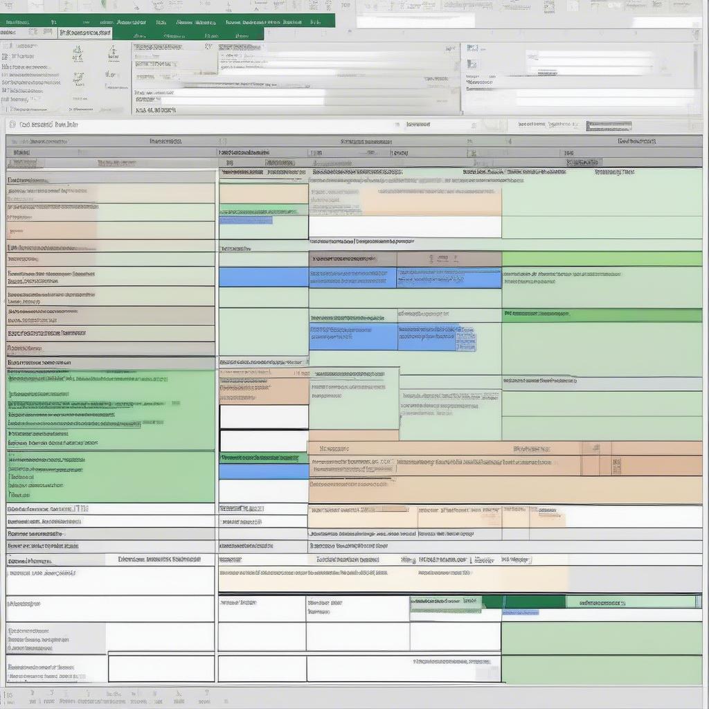 Tạo mẫu biên bản bàn giao công việc trên Excel