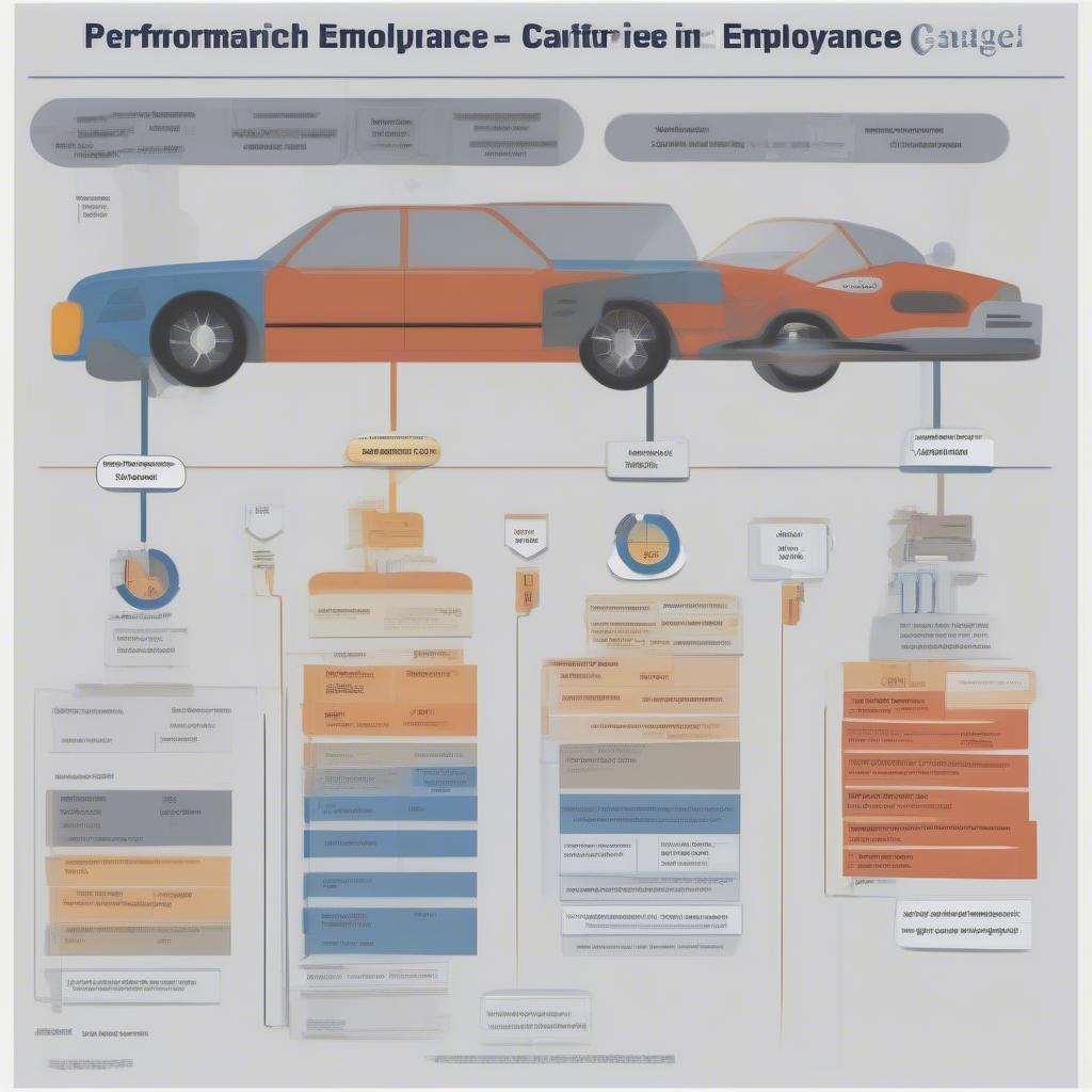 Tracking work performance with diagrams